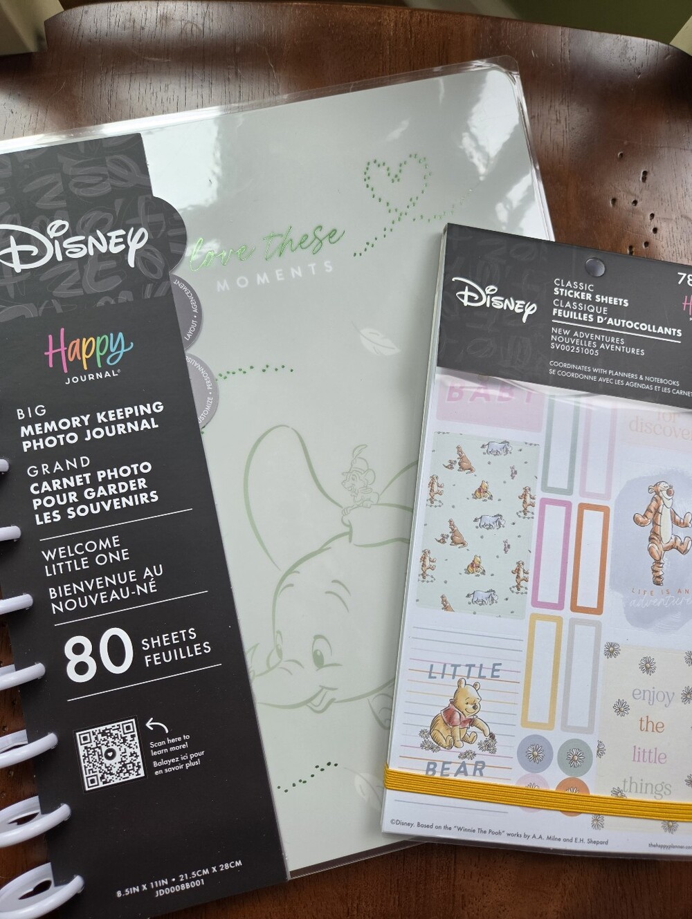 The Happy Planner - Disney Memory Keeping Photo Journal & Stickers